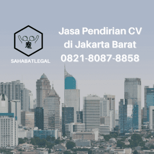 jasa pendirian cv jakarta barat