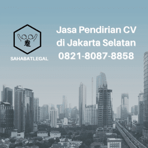 jasa pendirian cv jakarta selatan