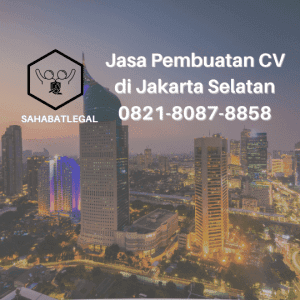 jasa pembuatan cv jakarta selatan