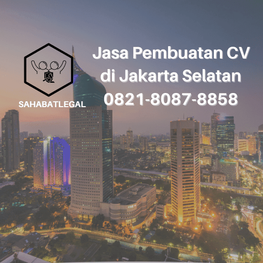 jasa pembuatan cv jakarta selatan