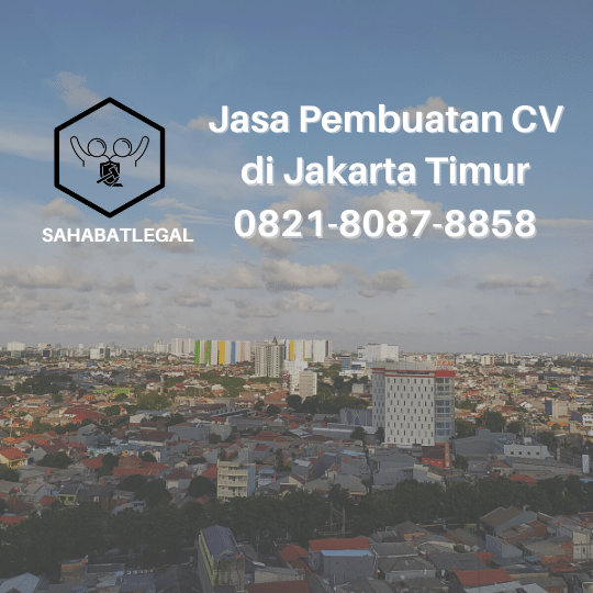 Jasa pembuatan CV Jakarta Timur