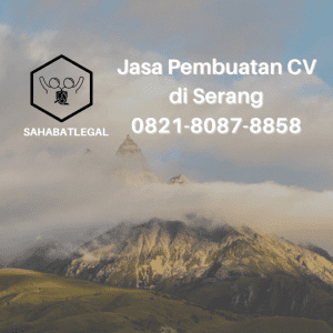 Jasa Pembuatan CV Serang