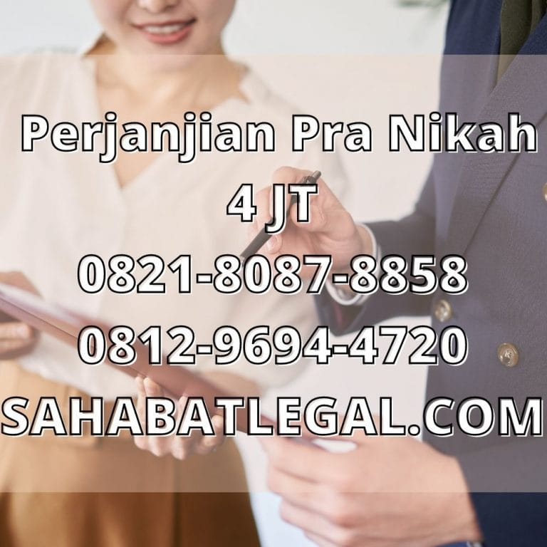 perjanjian pra nikah