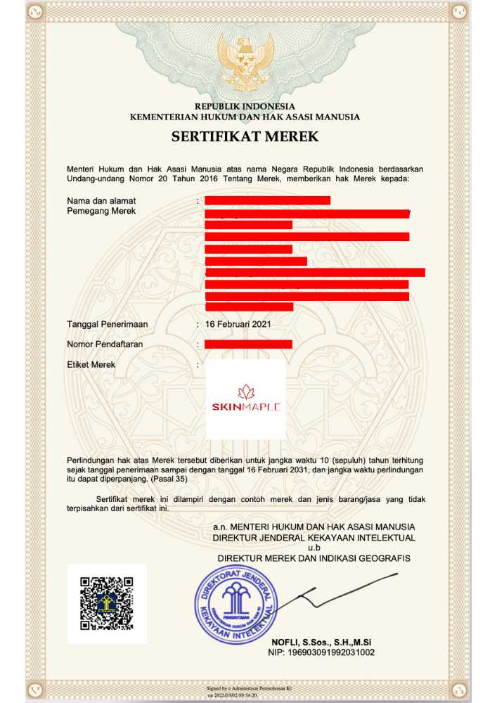 Jasa Pendaftaran Merek/ HKI Terdaftar - Daftar Merek Terpercaya