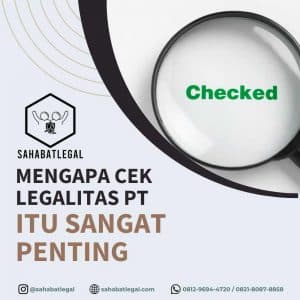 Cek Legalitas Perusahaan