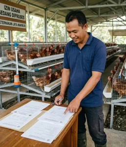 Izin Usaha Peternakan Ayam Petelur
