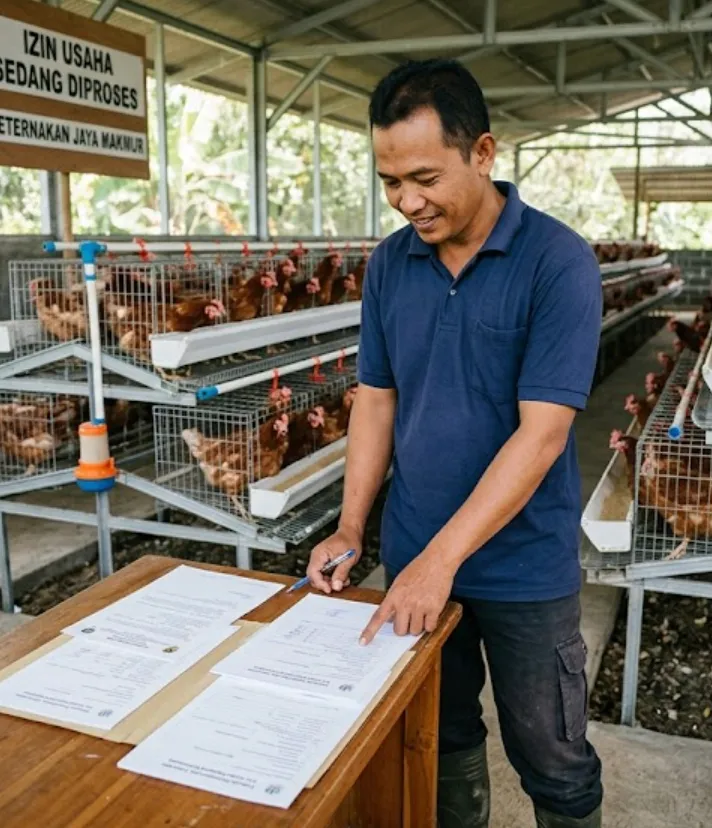 Izin Usaha Peternakan Ayam Petelur
