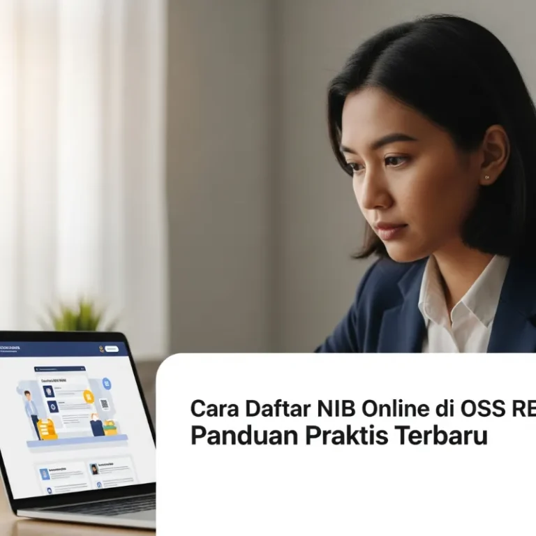 Cara daftar NIB online