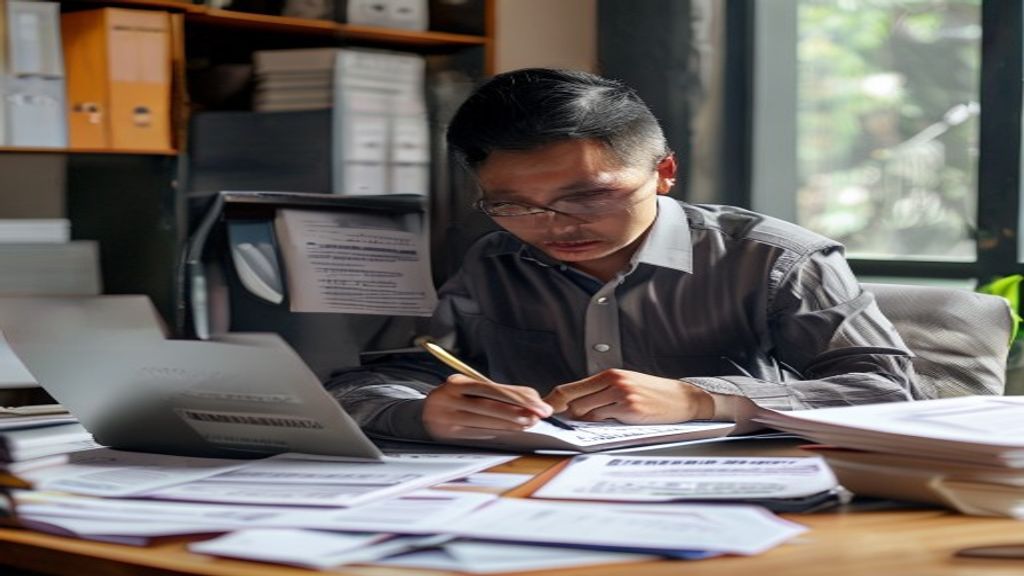 Ilustrasi pengurusan NIB OSS untuk CV melalui sistem perizinan usaha online di Indonesia