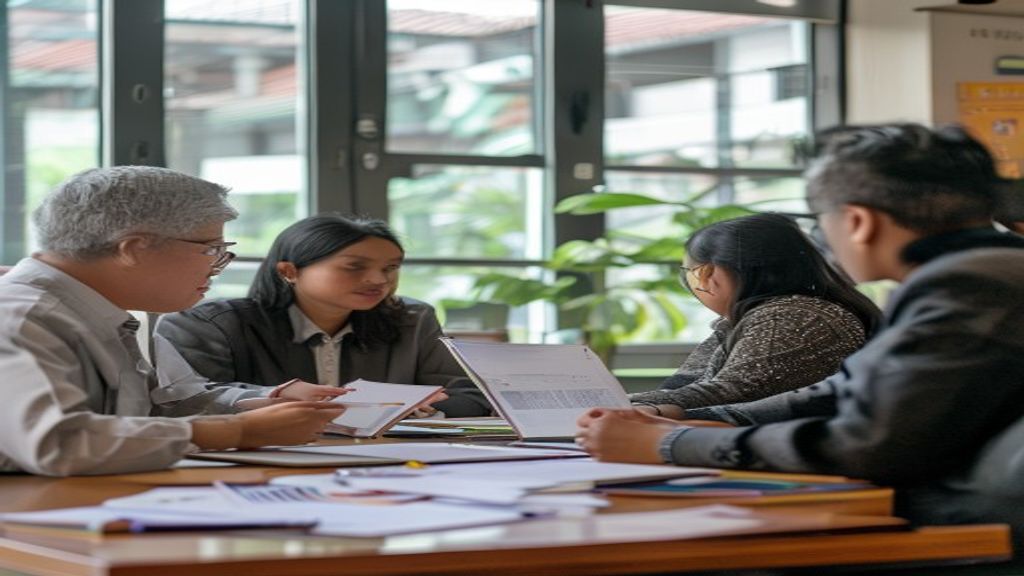 Ilustrasi dokumen akta notaris dan pengurus sebagai syarat pendirian yayasan di Indonesia