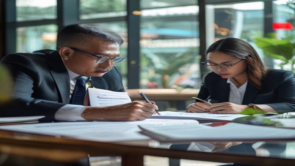 Ilustrasi cara buka rekening PT di bank dengan dokumen perusahaan dan identitas pengurus