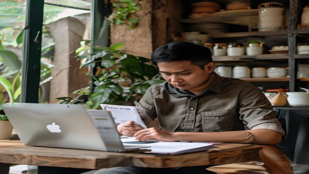 Ilustrasi cara daftar merek dagang melalui DJKI untuk perlindungan merek usaha di Indonesia