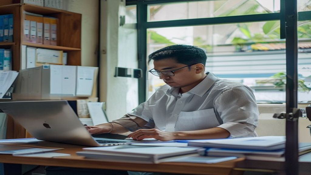 Ilustrasi cara mengurus izin klinik pratama dengan dokumen legal dan tenaga kesehatan