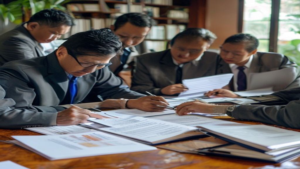 Ilustrasi dokumen dan rapat pengurus untuk syarat pendirian yayasan di Indonesia